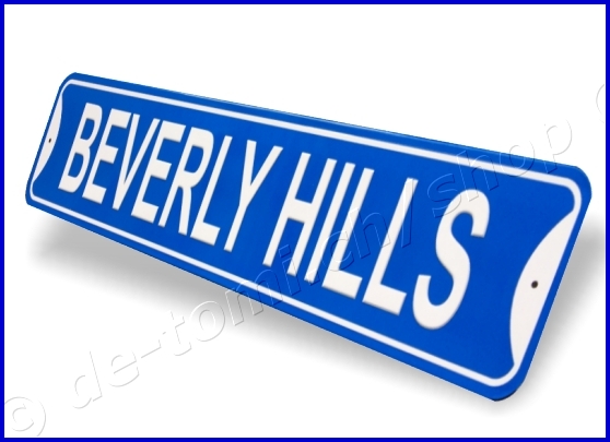 TARGA BEVERLY HILLS (12,5X60,5 cm) TARGA BEVERLY HILLS (12,5X60,5 cm)